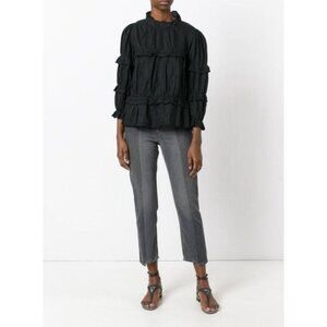 Isabel Marant Etoile Clancy Slim Boyfriend Jeans Dark Grey Size 42/ US 10